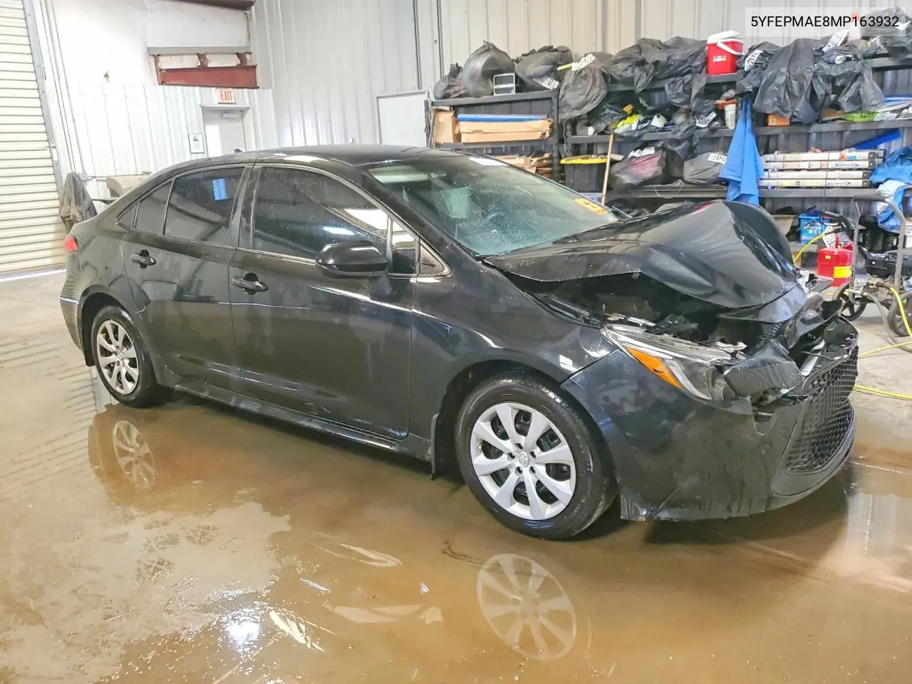 2021 TOYOTA COROLLA VIN 5YFEPMAE8MP163932 — фото 4