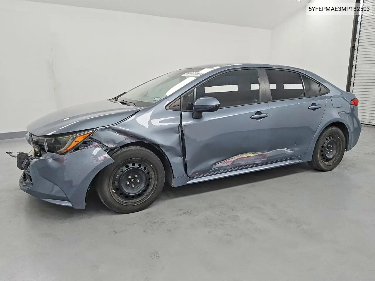 TOYOTA COROLLA 2021, VIN 5YFEPMAE3MP182503