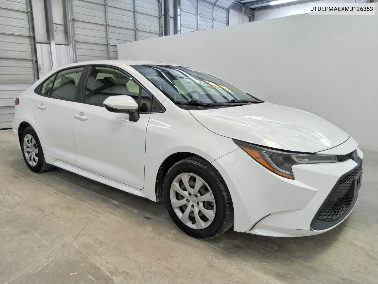 2021 TOYOTA COROLLA VIN JTDEPMAEXMJ126353 — фото 4