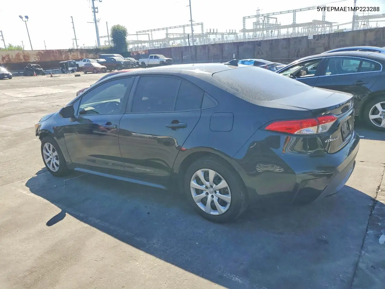 2021 TOYOTA COROLLA VIN 5YFEPMAE1MP223288 — фото 2