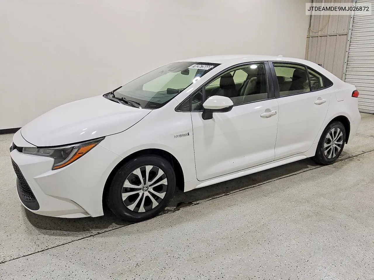 TOYOTA COROLLA 2021, VIN JTDEAMDE9MJ026872