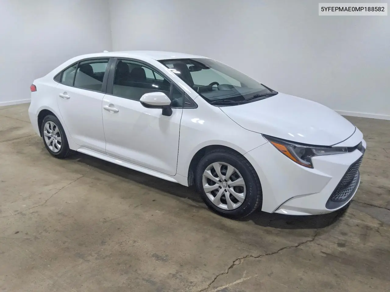 2021 TOYOTA COROLLA VIN 5YFEPMAE0MP188582 — фото 4