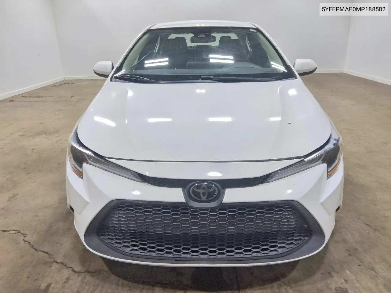 2021 TOYOTA COROLLA VIN 5YFEPMAE0MP188582 — фото 5