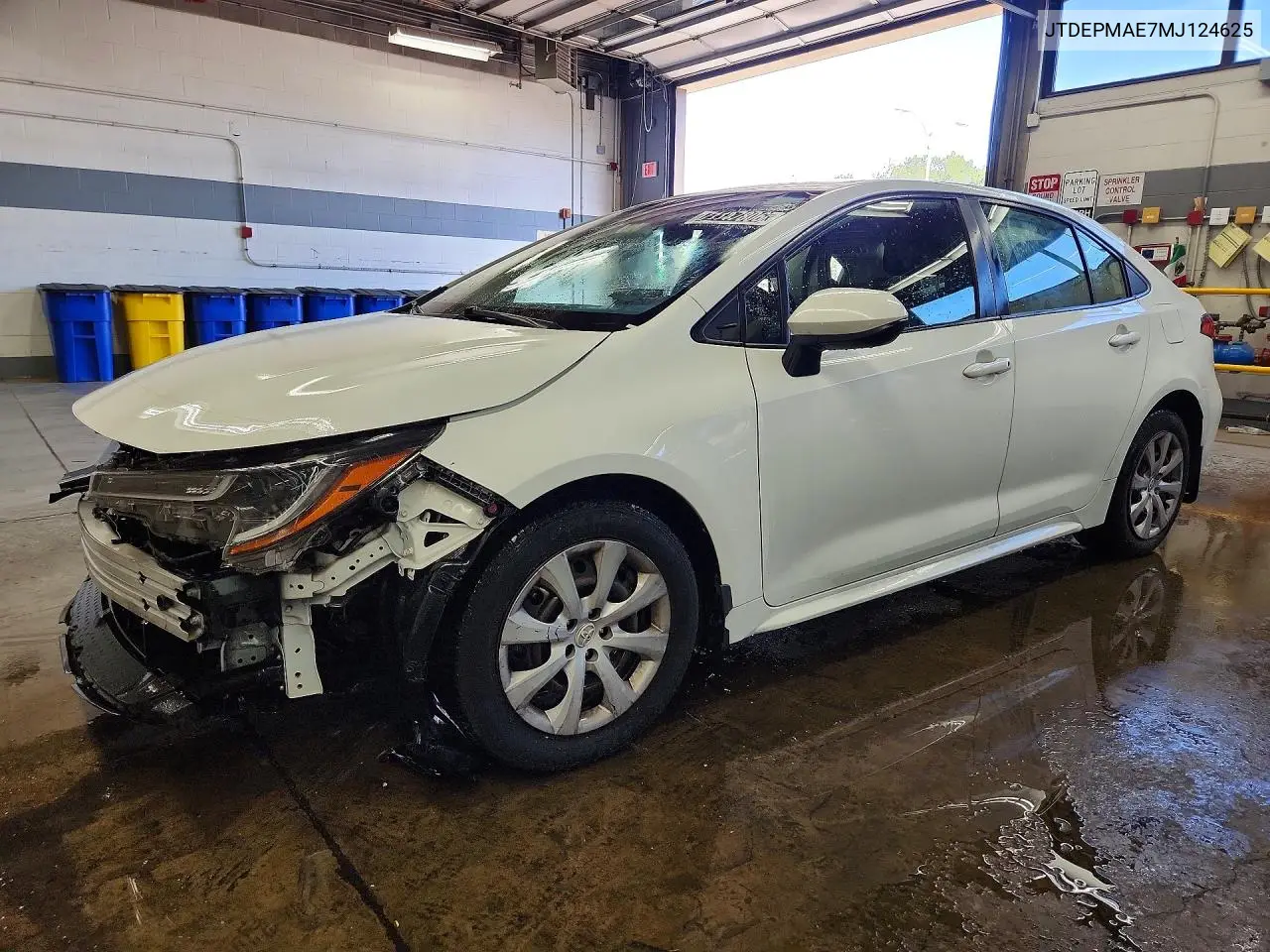TOYOTA COROLLA 2021, VIN JTDEPMAE7MJ124625