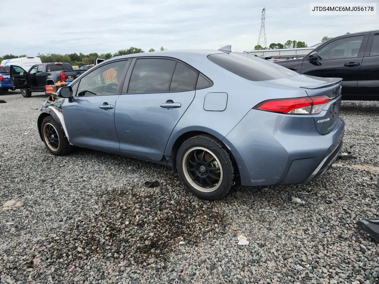 2021 TOYOTA COROLLA VIN JTDS4MCE6MJ056178 — фото 2