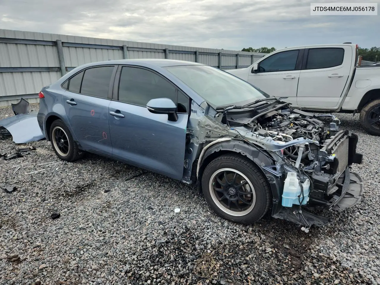 2021 TOYOTA COROLLA VIN JTDS4MCE6MJ056178 — фото 4