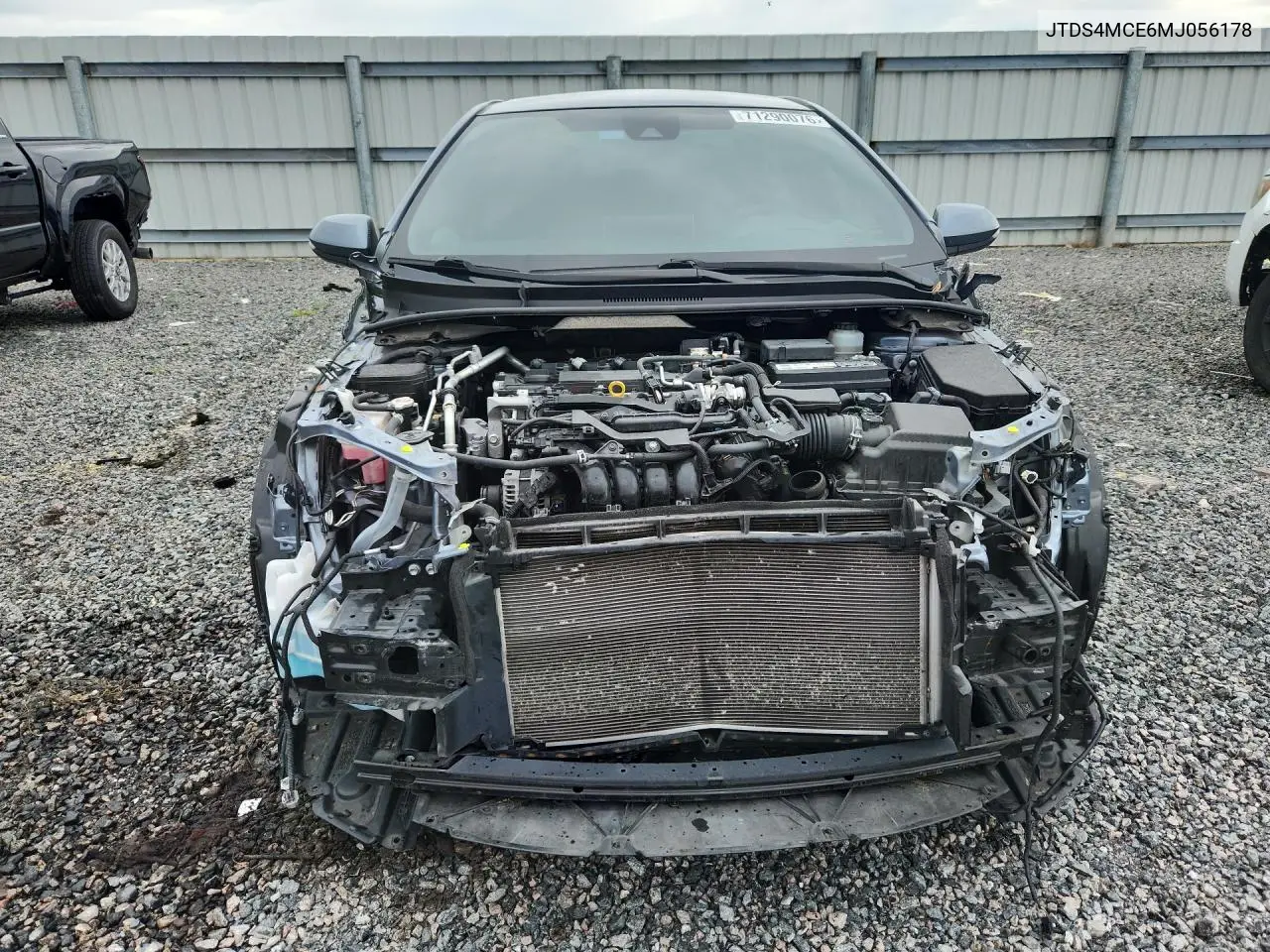 2021 TOYOTA COROLLA VIN JTDS4MCE6MJ056178 — фото 5