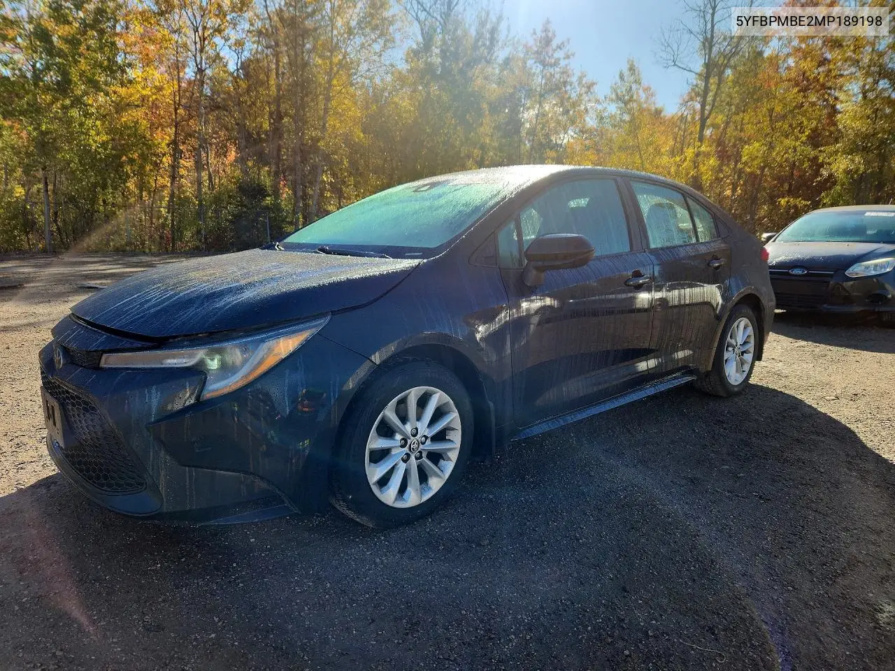 TOYOTA COROLLA 2021, VIN 5YFBPMBE2MP189198