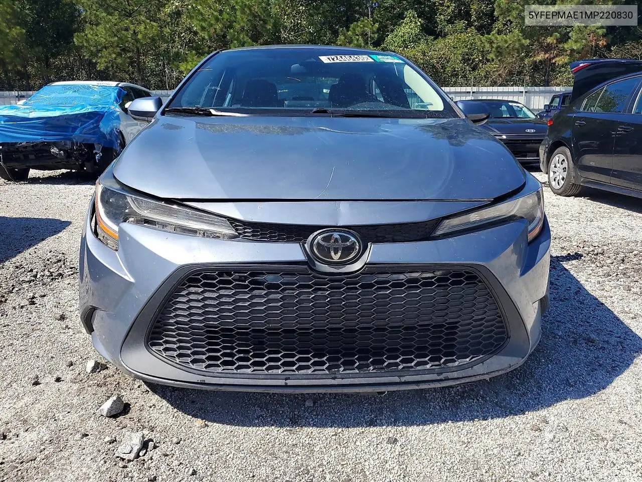 2021 TOYOTA COROLLA VIN 5YFEPMAE1MP220830 — фото 5
