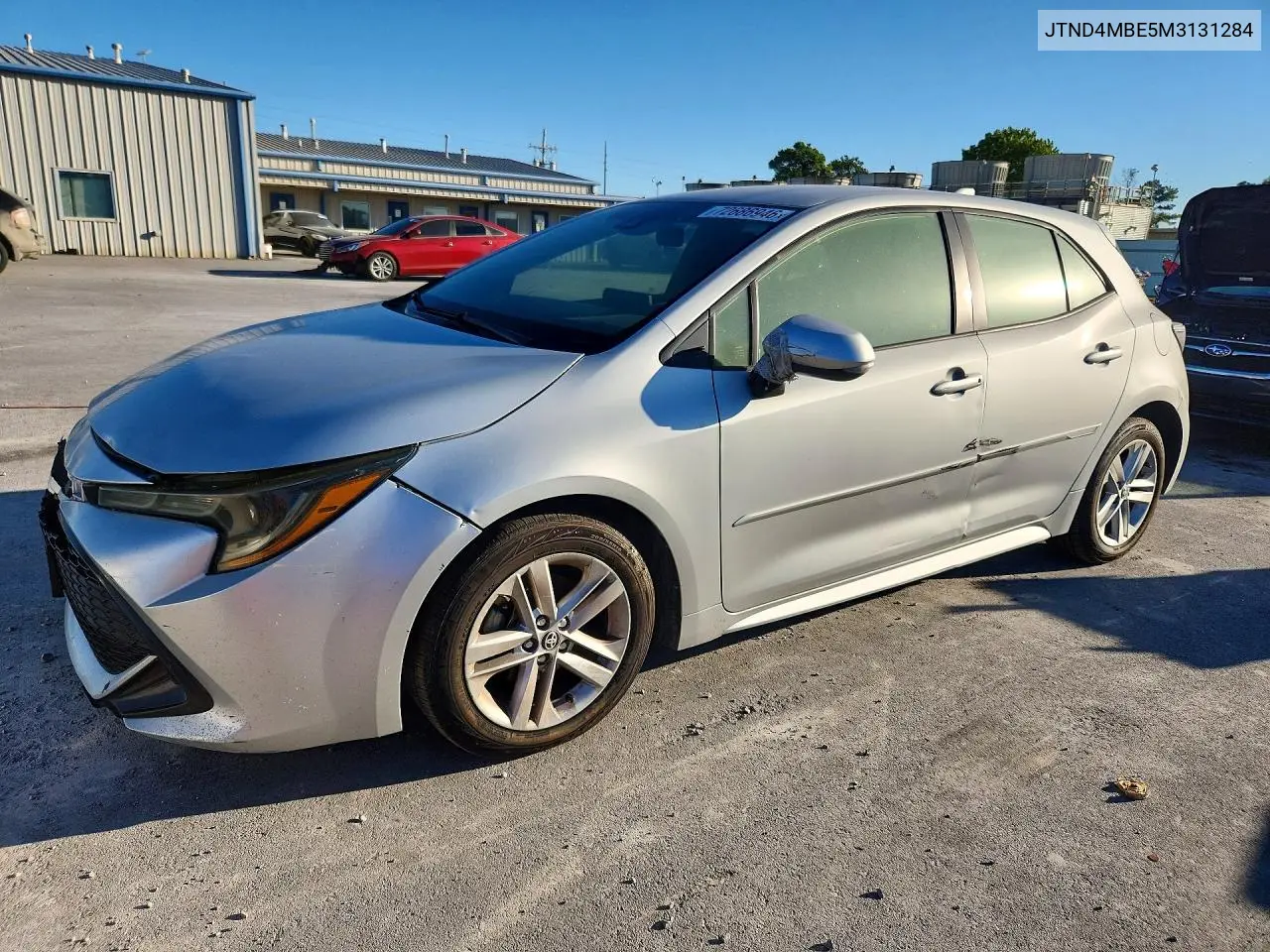 TOYOTA COROLLA 2021, VIN JTND4MBE5M3131284