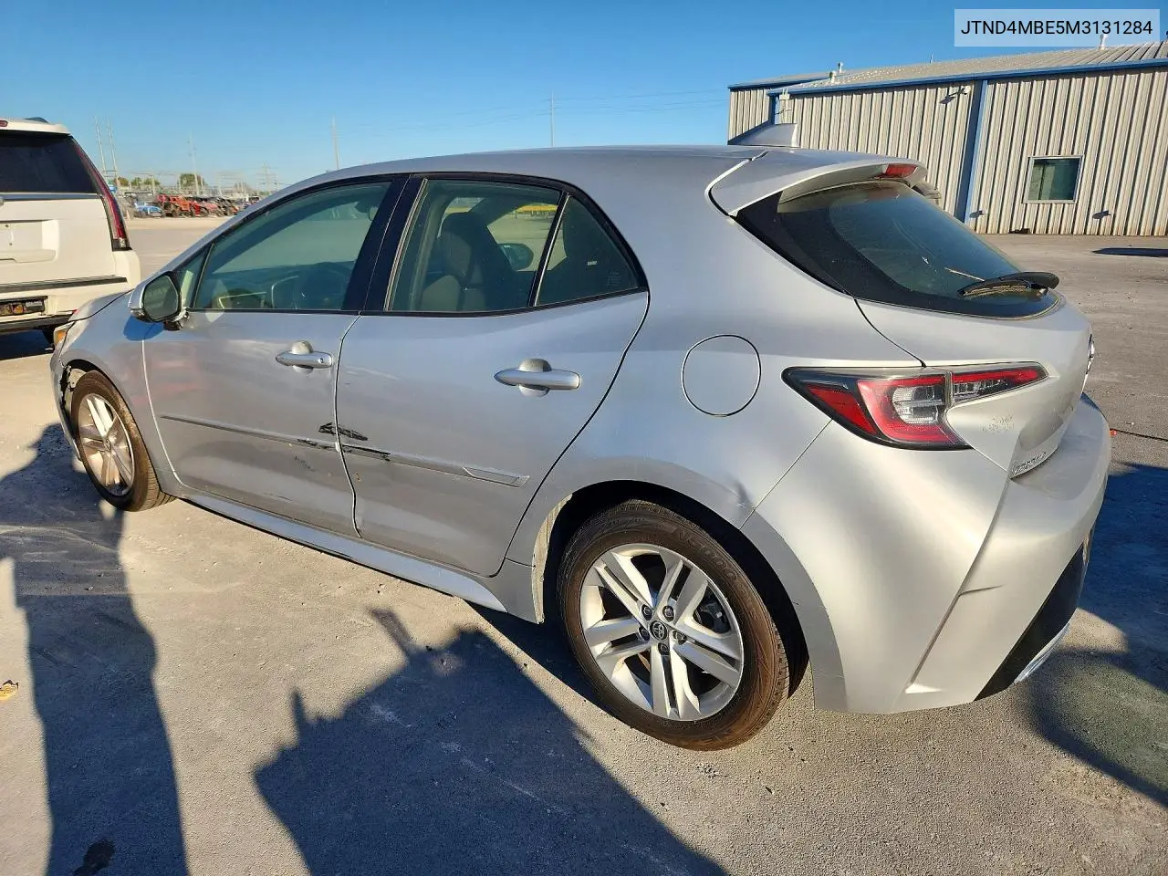2021 TOYOTA COROLLA VIN JTND4MBE5M3131284 — фото 2
