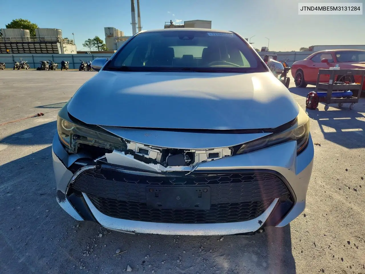 2021 TOYOTA COROLLA VIN JTND4MBE5M3131284 — фото 5