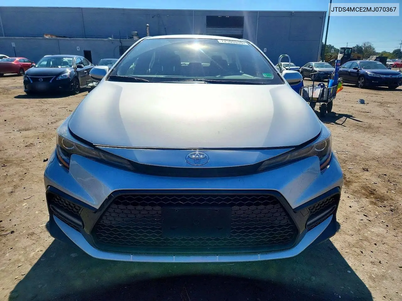 2021 TOYOTA COROLLA VIN JTDS4MCE2MJ070367 — фото 5