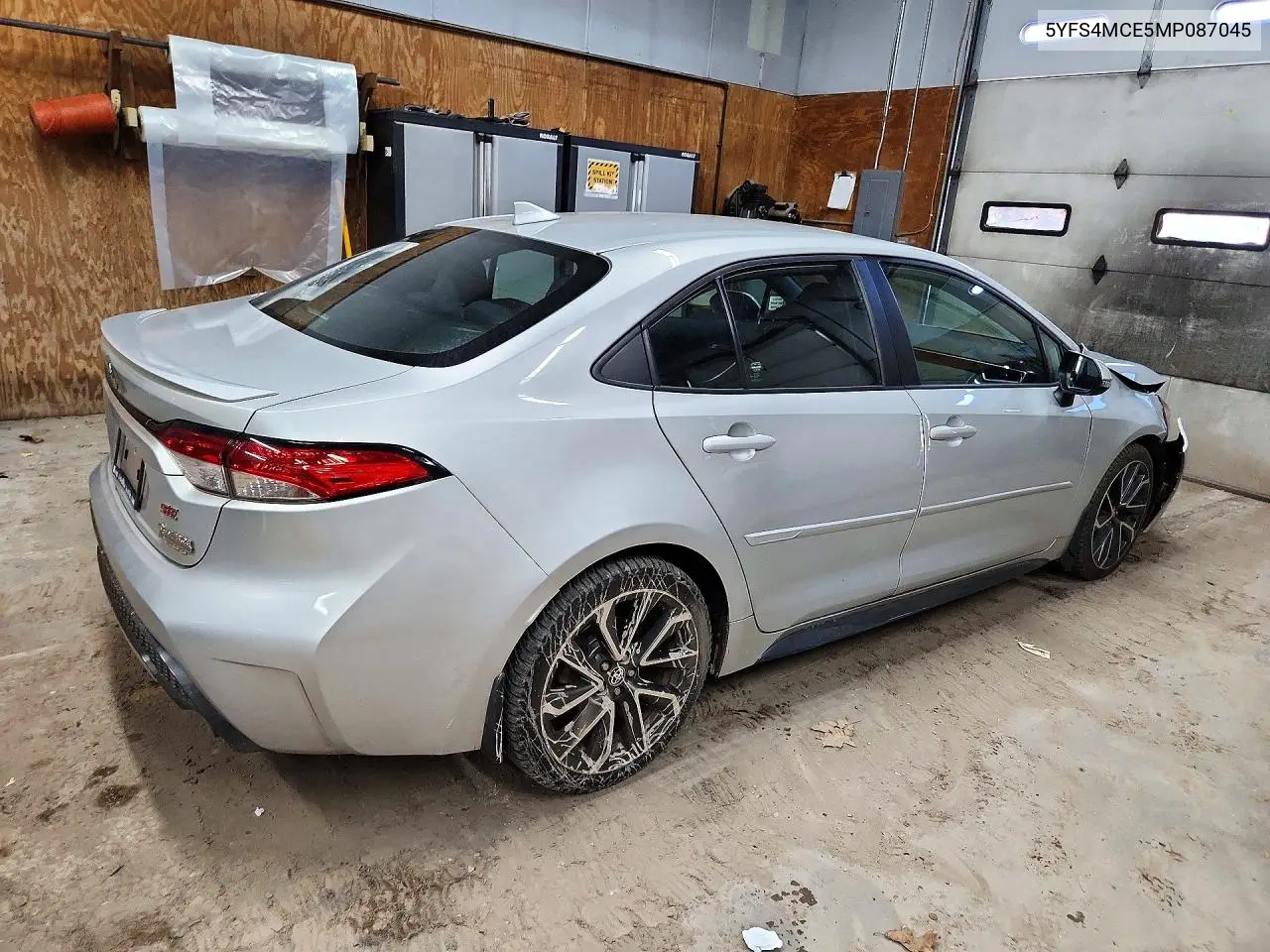 2021 TOYOTA COROLLA VIN 5YFS4MCE5MP087045 — фото 3