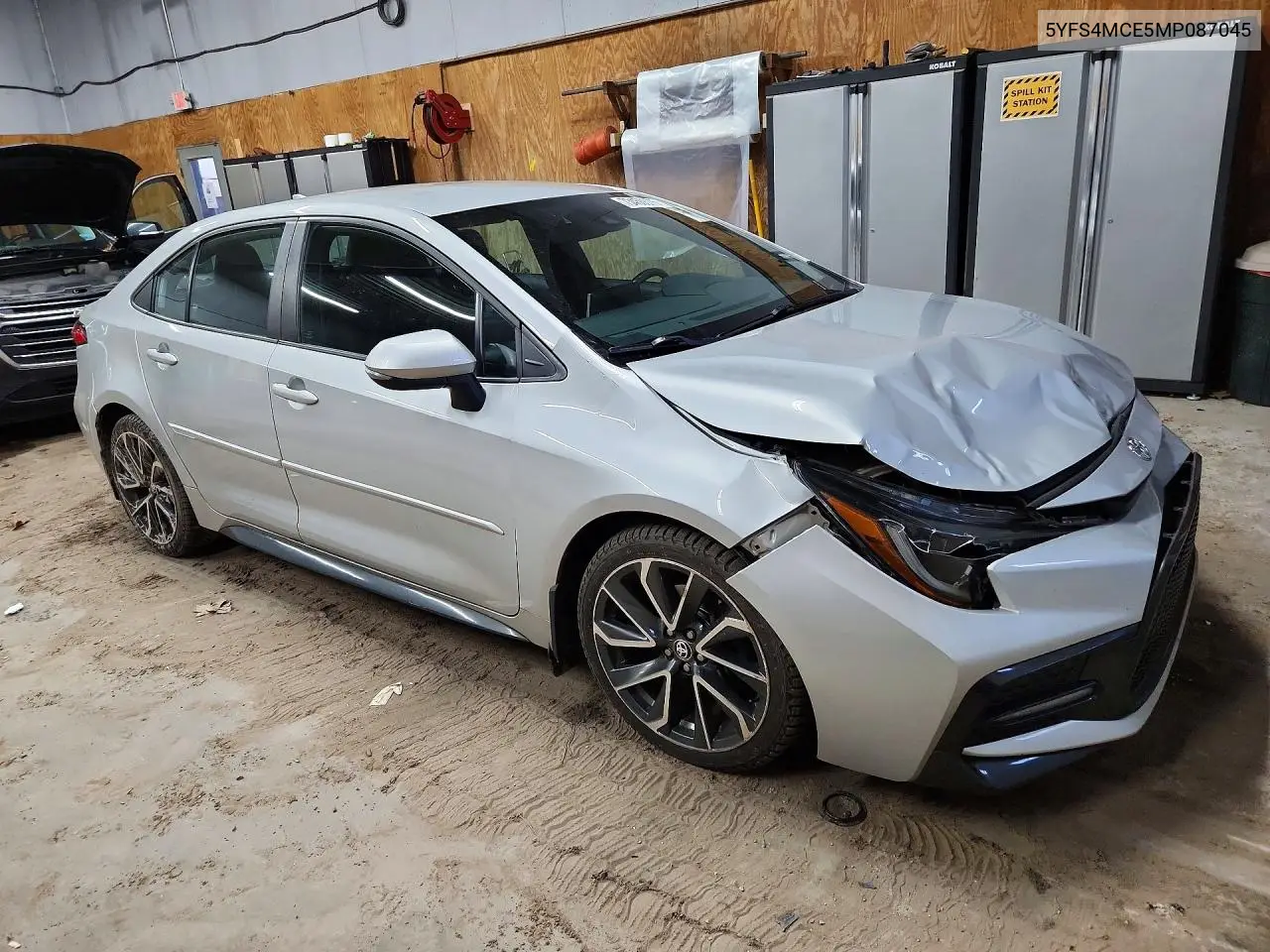 2021 TOYOTA COROLLA VIN 5YFS4MCE5MP087045 — фото 4