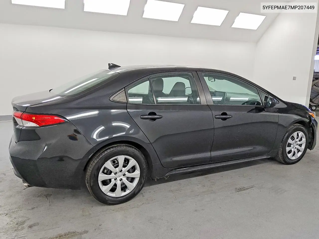 2021 TOYOTA COROLLA VIN 5YFEPMAE7MP207449 — фото 3