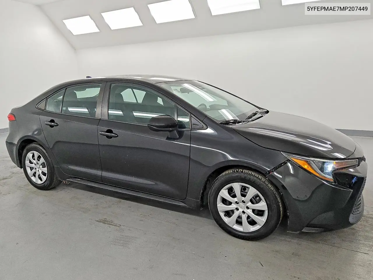 2021 TOYOTA COROLLA VIN 5YFEPMAE7MP207449 — фото 4