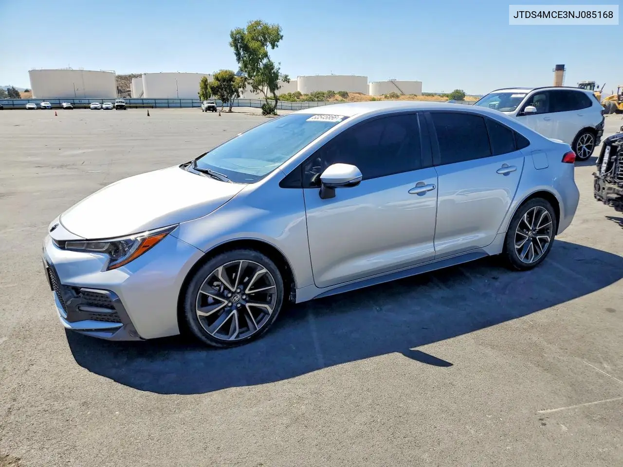 TOYOTA COROLLA 2022, VIN JTDS4MCE3NJ085168