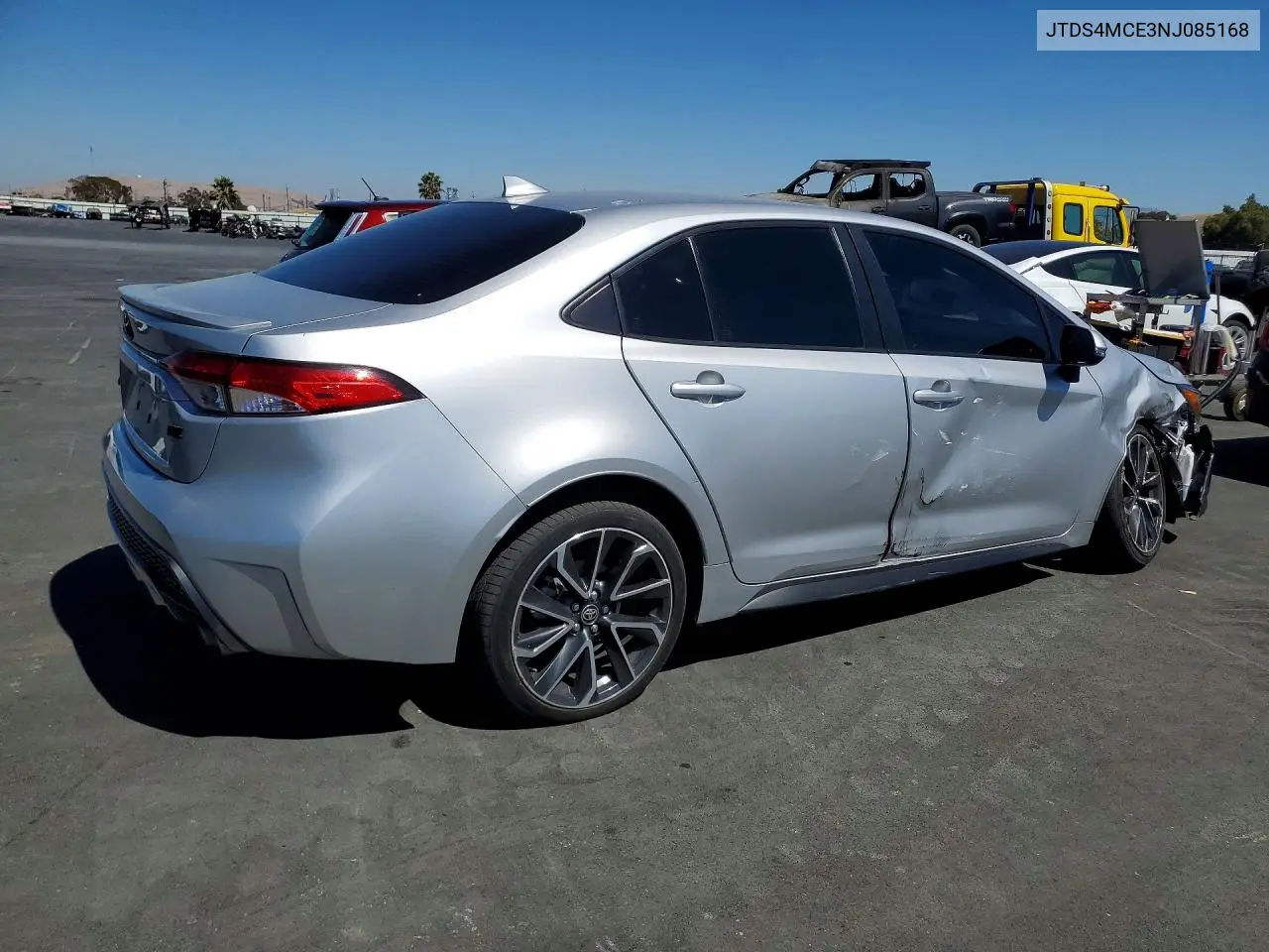 2022 TOYOTA COROLLA VIN JTDS4MCE3NJ085168 — фото 3