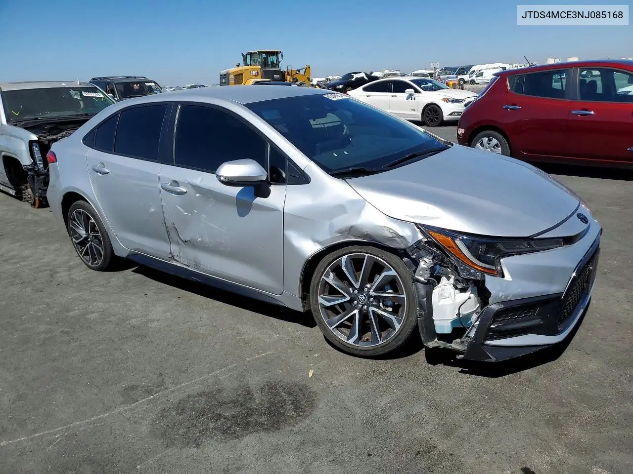 2022 TOYOTA COROLLA VIN JTDS4MCE3NJ085168 — фото 4