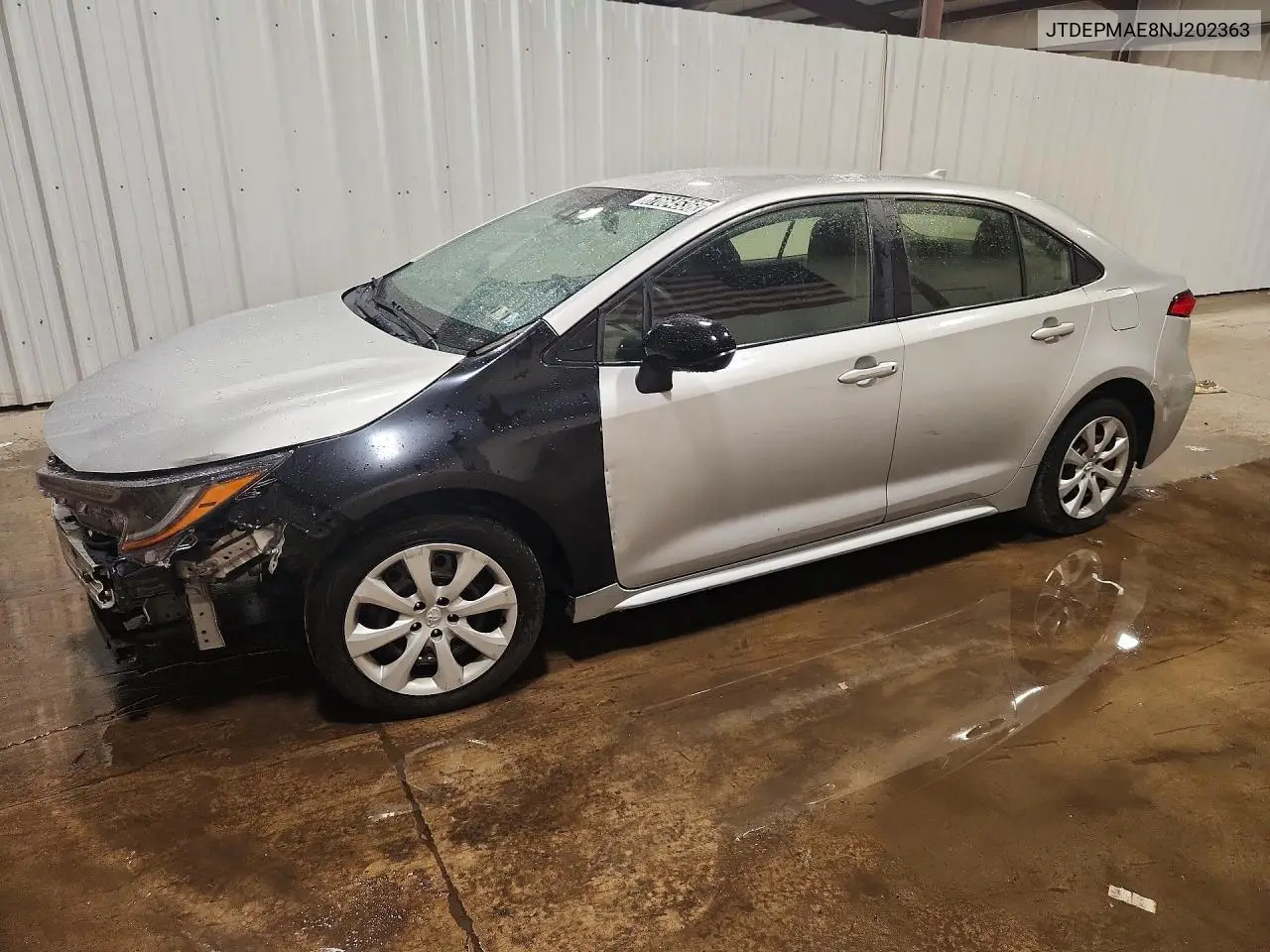 TOYOTA COROLLA 2022, VIN JTDEPMAE8NJ202363
