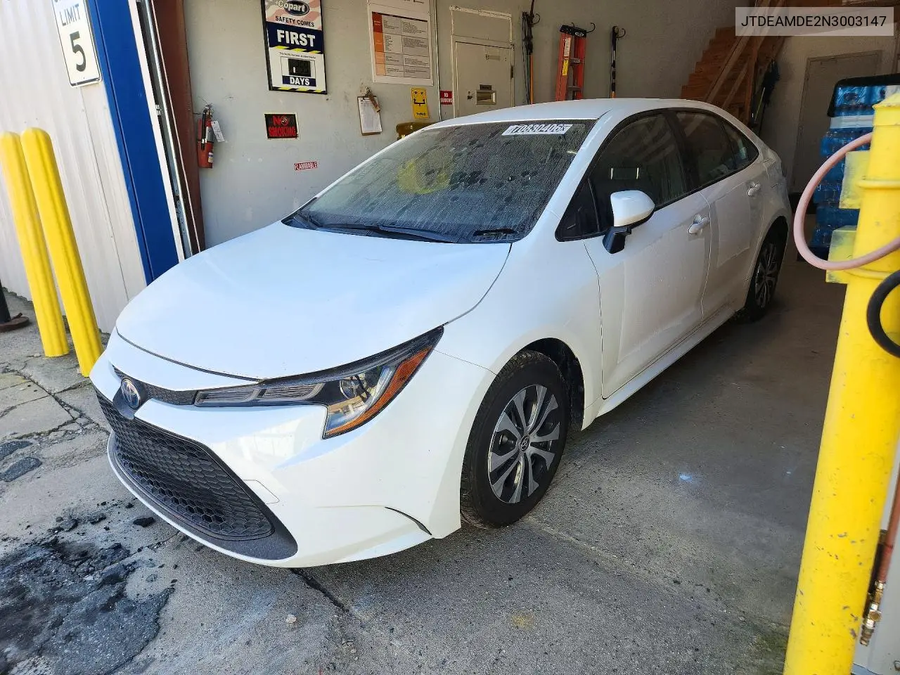 TOYOTA COROLLA 2022, VIN JTDEAMDE2N3003147