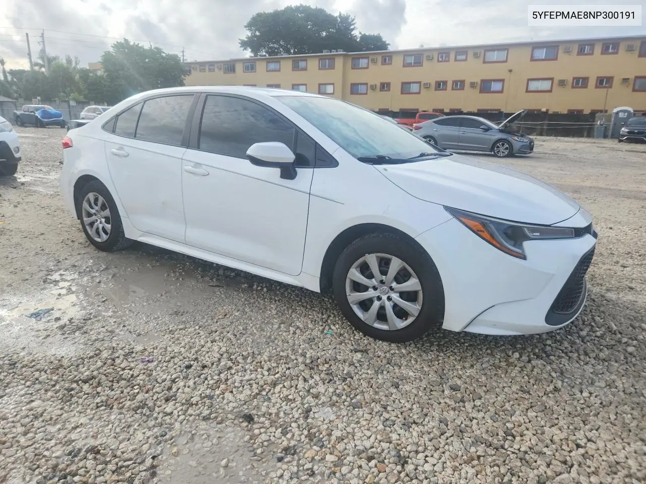 2022 TOYOTA COROLLA VIN 5YFEPMAE8NP300191 — фото 4