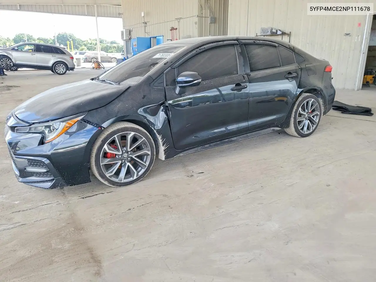 TOYOTA COROLLA 2022, VIN 5YFP4MCE2NP111678