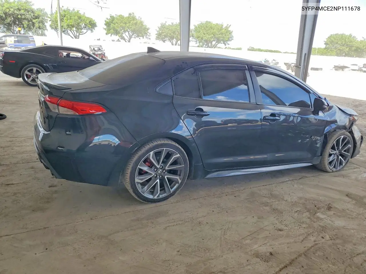 2022 TOYOTA COROLLA VIN 5YFP4MCE2NP111678 — фото 3