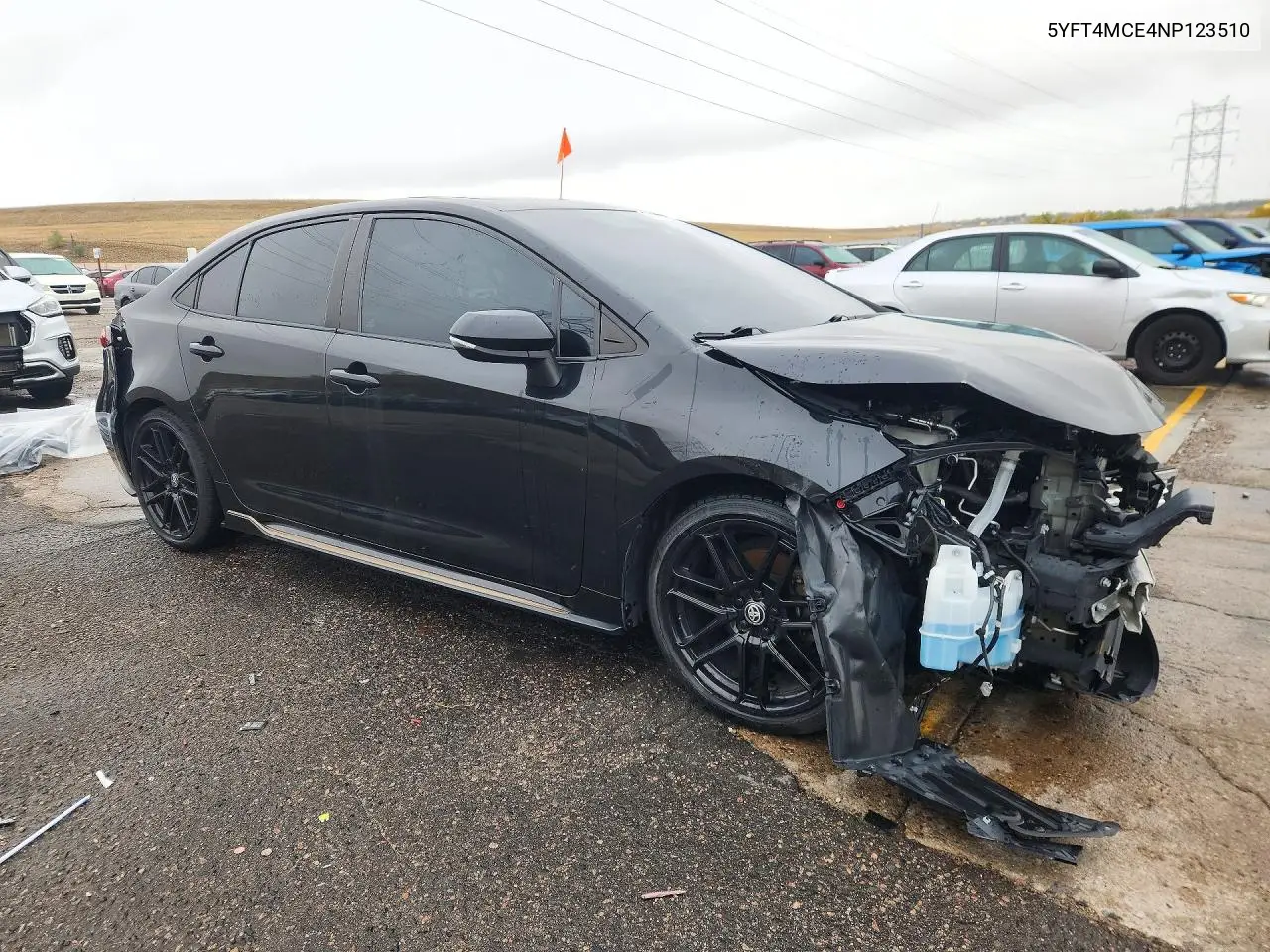2022 TOYOTA COROLLA VIN 5YFT4MCE4NP123510 — фото 4