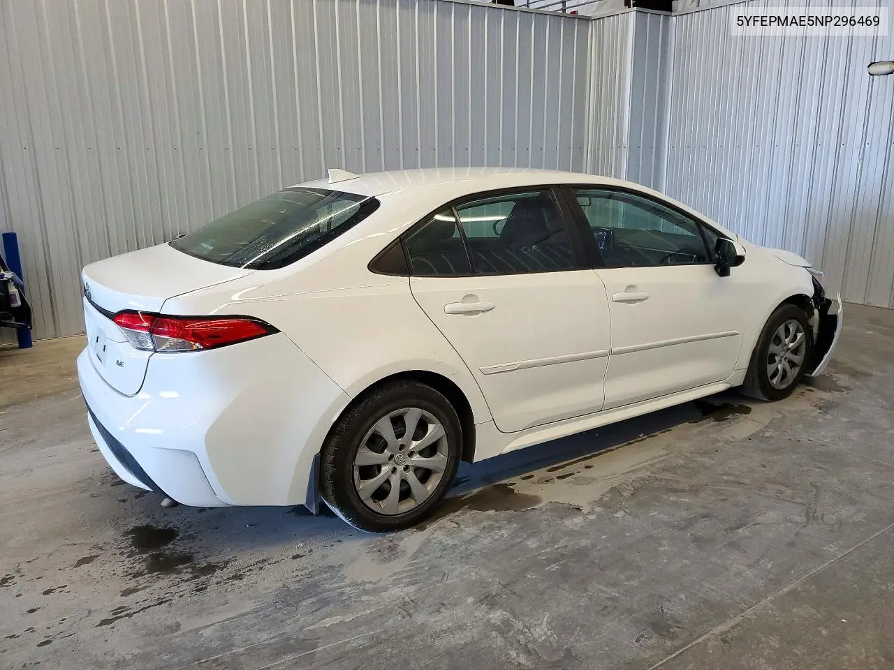 2022 TOYOTA COROLLA VIN 5YFEPMAE5NP296469 — фото 3