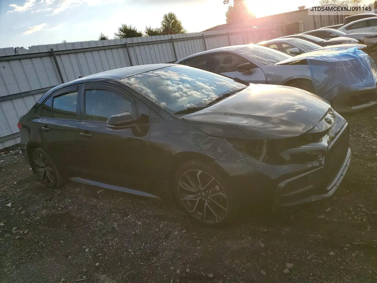 2022 TOYOTA COROLLA VIN JTDS4MCEXNJ091145 — фото 4
