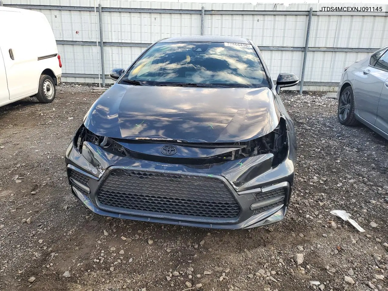 2022 TOYOTA COROLLA VIN JTDS4MCEXNJ091145 — фото 5