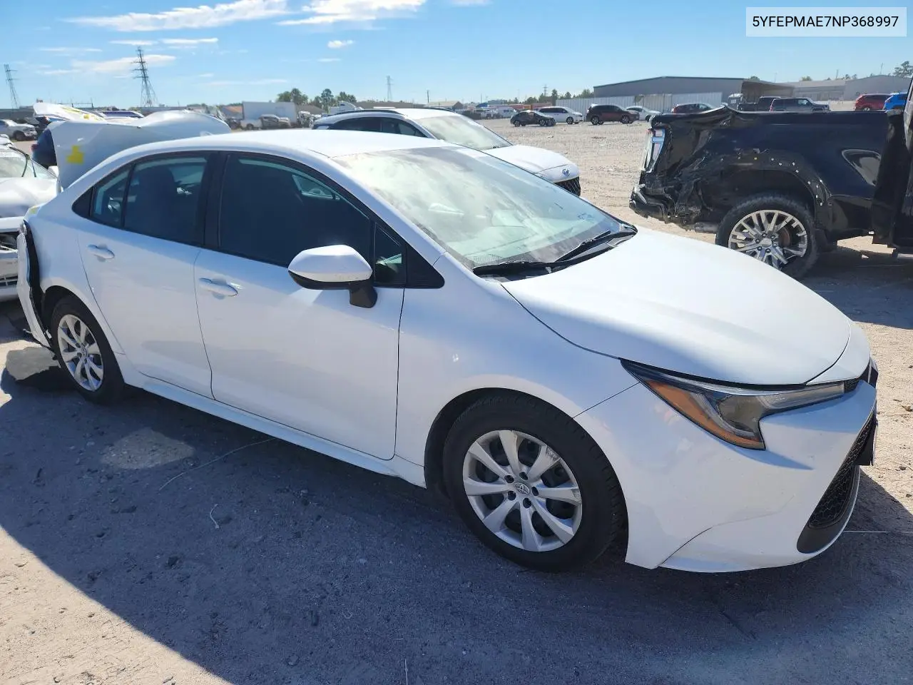 2022 TOYOTA COROLLA VIN 5YFEPMAE7NP368997 — фото 4