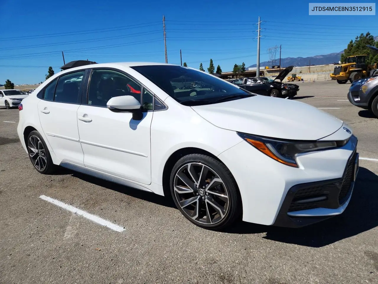 2022 TOYOTA COROLLA VIN JTDS4MCE8N3512915 — фото 4