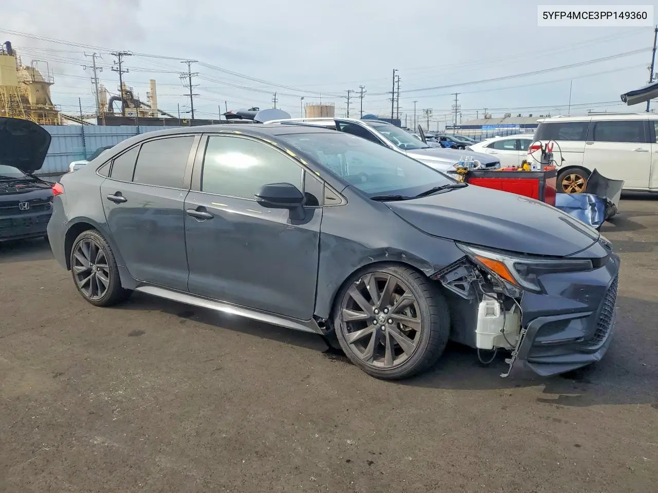 2023 TOYOTA COROLLA VIN 5YFP4MCE3PP149360 — фото 4