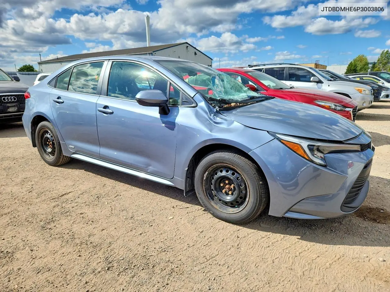 2023 TOYOTA COROLLA VIN JTDBDMHE6P3003806 — фото 4