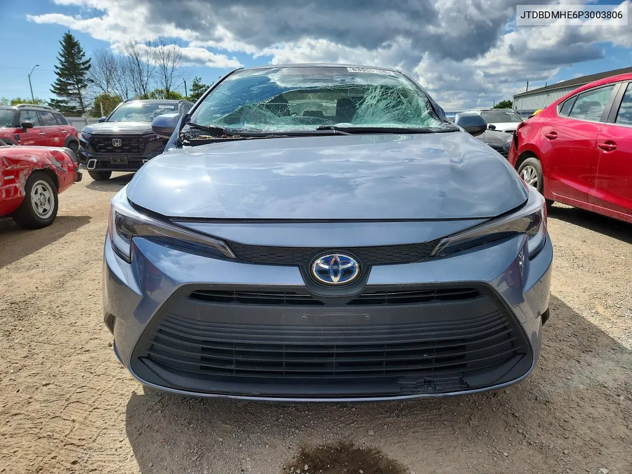 2023 TOYOTA COROLLA VIN JTDBDMHE6P3003806 — фото 5