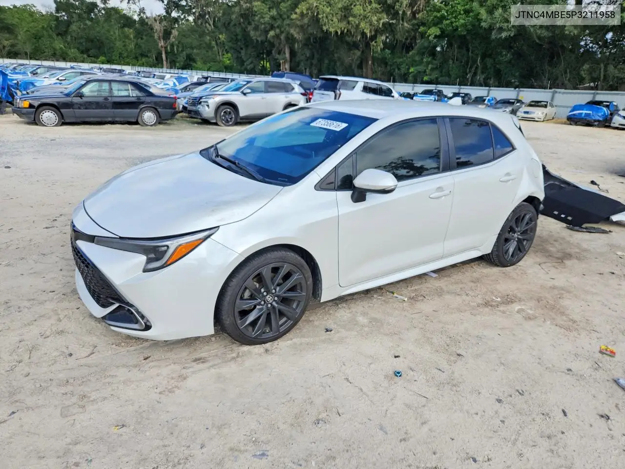 TOYOTA COROLLA 2023, VIN JTNC4MBE5P3211958