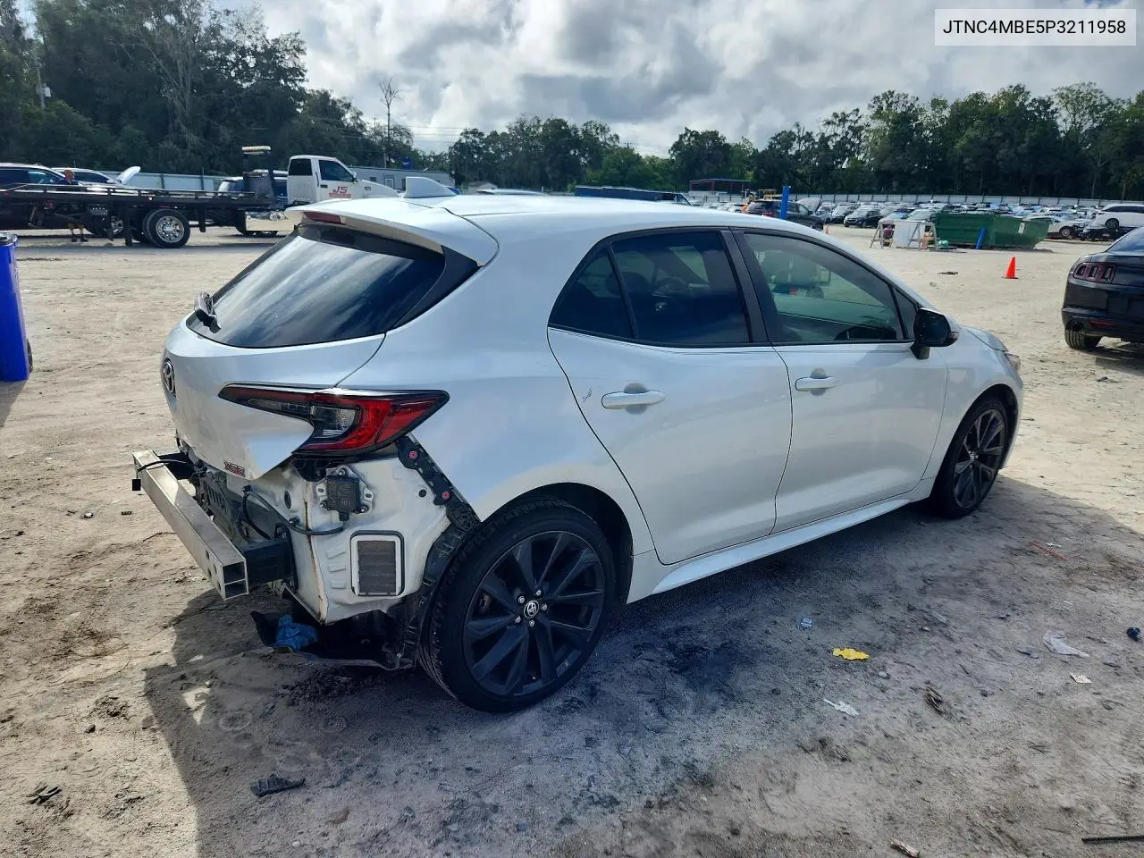 2023 TOYOTA COROLLA VIN JTNC4MBE5P3211958 — фото 3