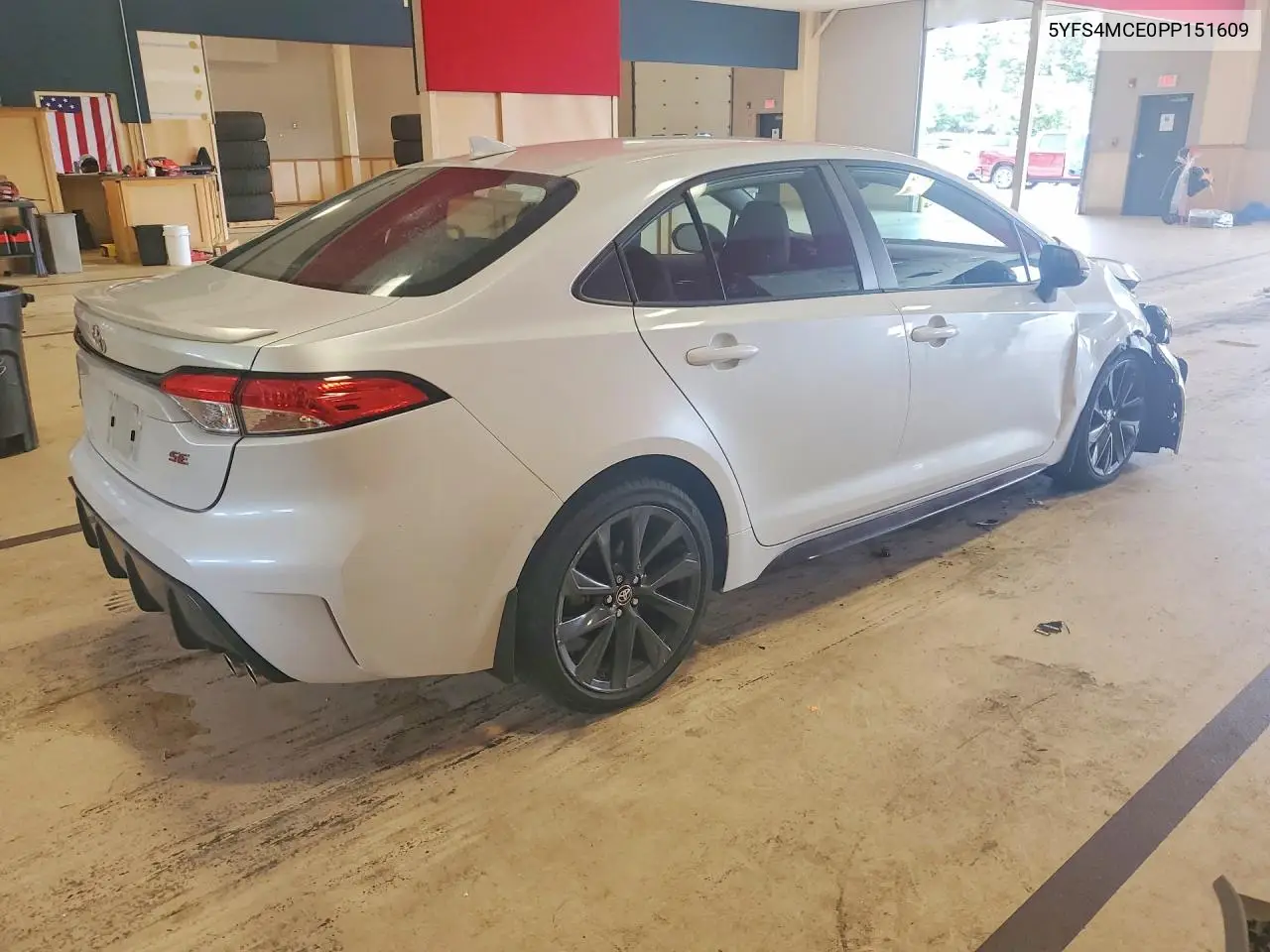 2023 TOYOTA COROLLA VIN 5YFS4MCE0PP151609 — фото 3