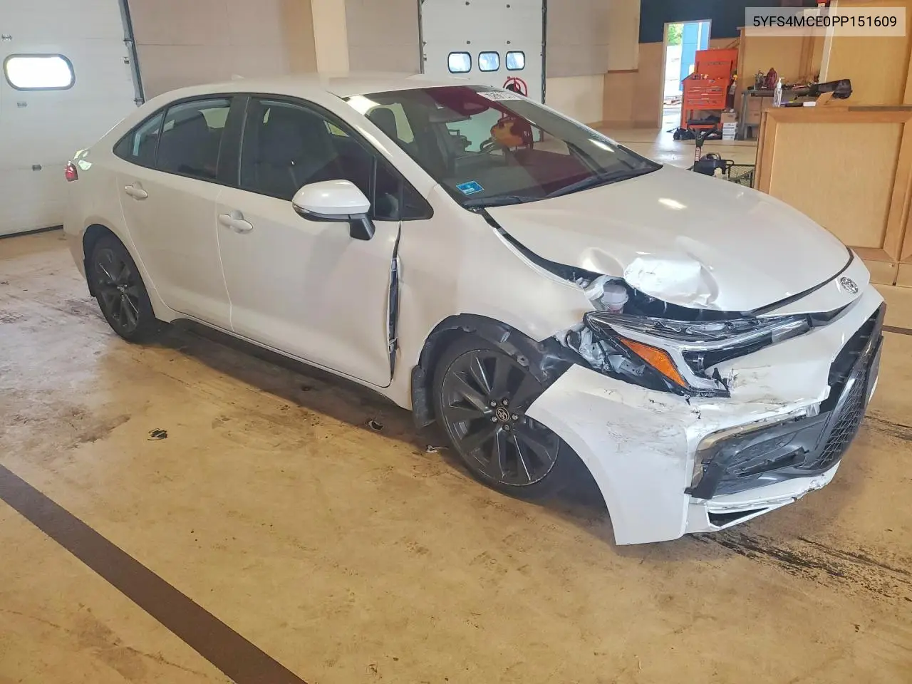 2023 TOYOTA COROLLA VIN 5YFS4MCE0PP151609 — фото 4