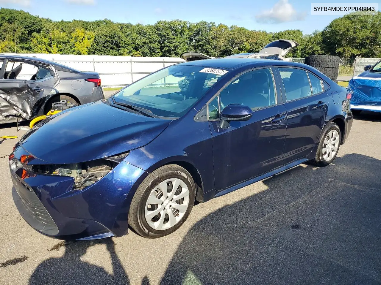 TOYOTA COROLLA 2023, VIN 5YFB4MDEXPP048843