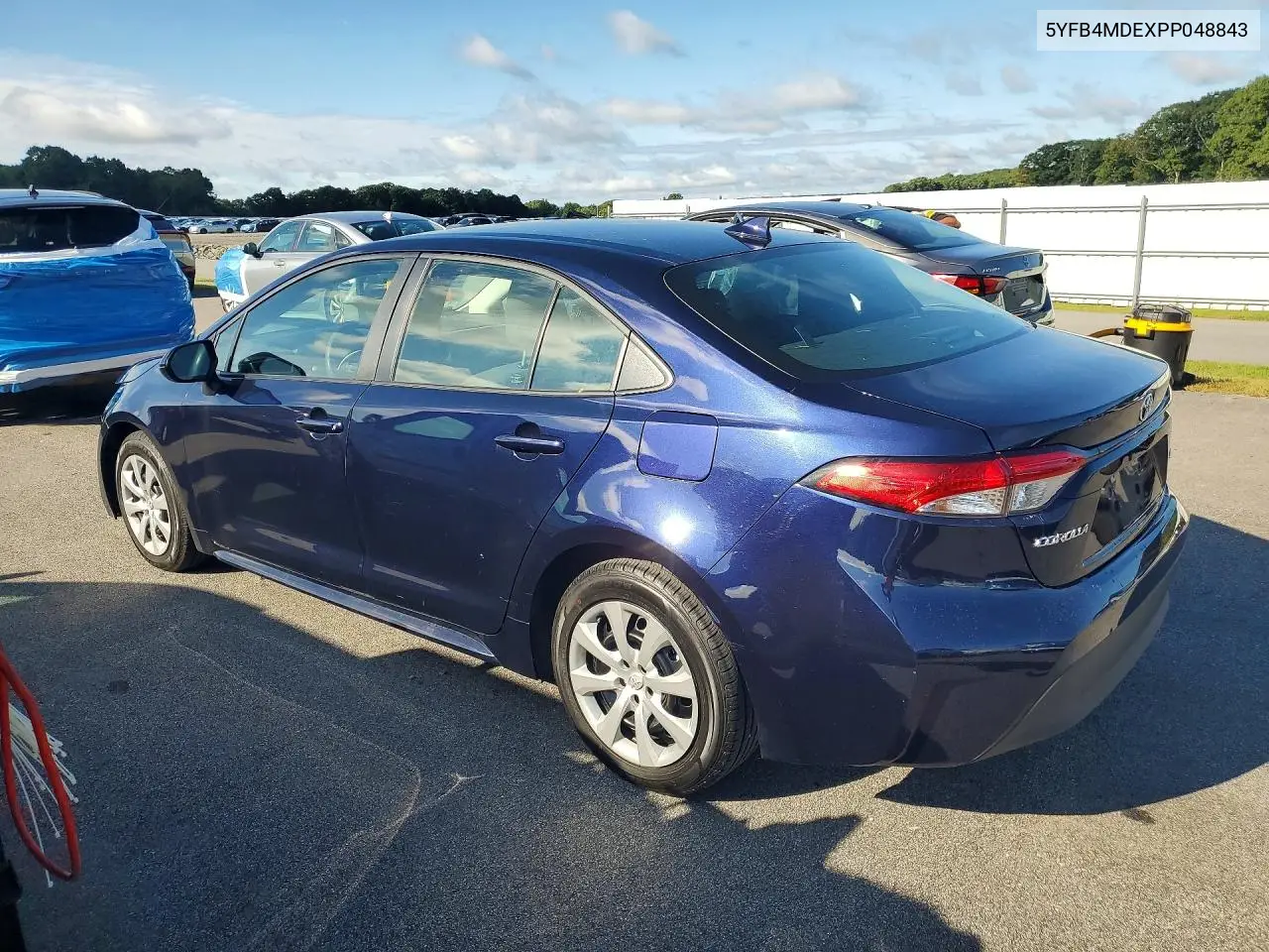 2023 TOYOTA COROLLA VIN 5YFB4MDEXPP048843 — фото 2