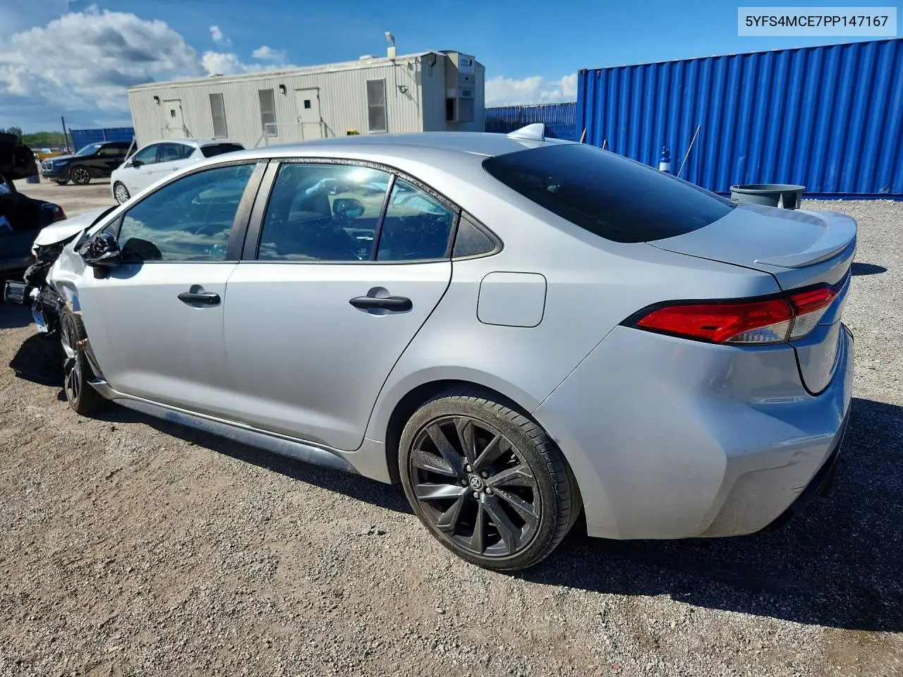2023 TOYOTA COROLLA VIN 5YFS4MCE7PP147167 — фото 2