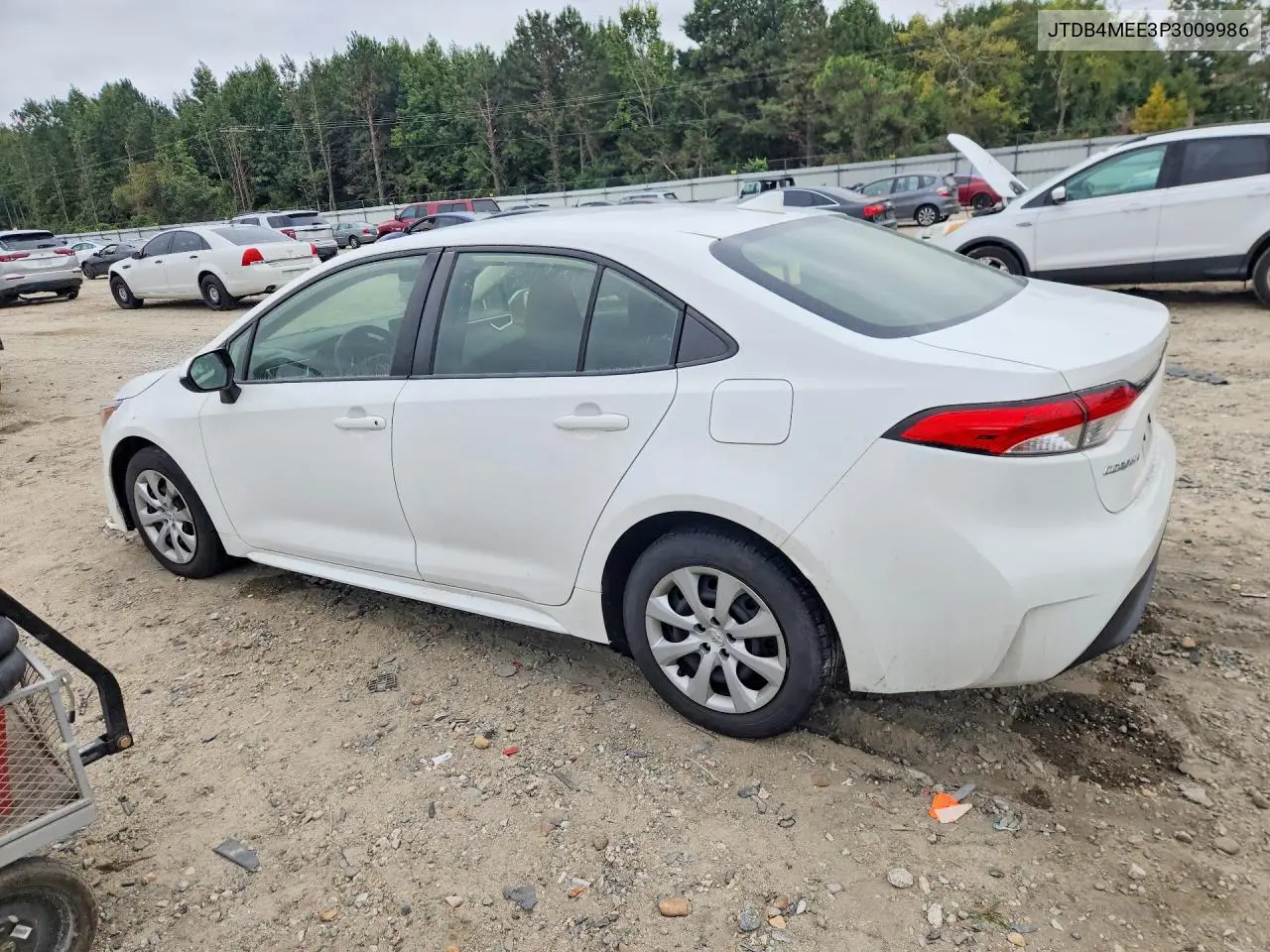 2023 TOYOTA COROLLA VIN JTDB4MEE3P3009986 — фото 2