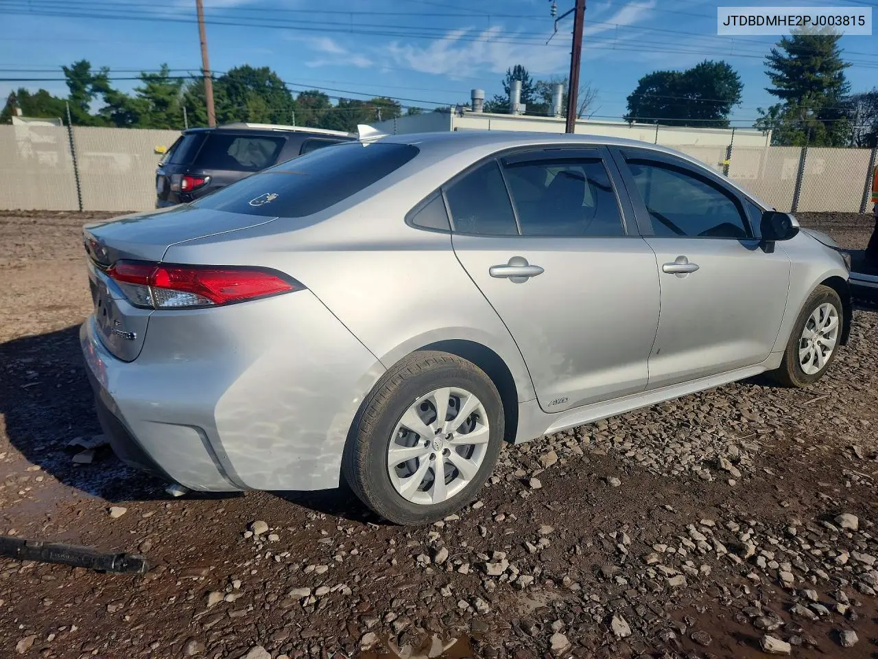 2023 TOYOTA COROLLA VIN JTDBDMHE2PJ003815 — фото 3