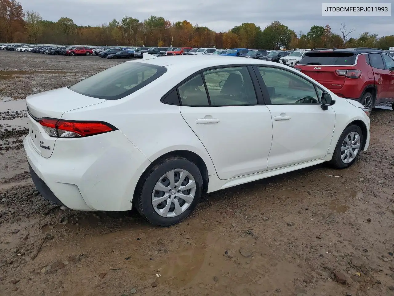2023 TOYOTA COROLLA VIN JTDBCMFE3PJ011993 — фото 3