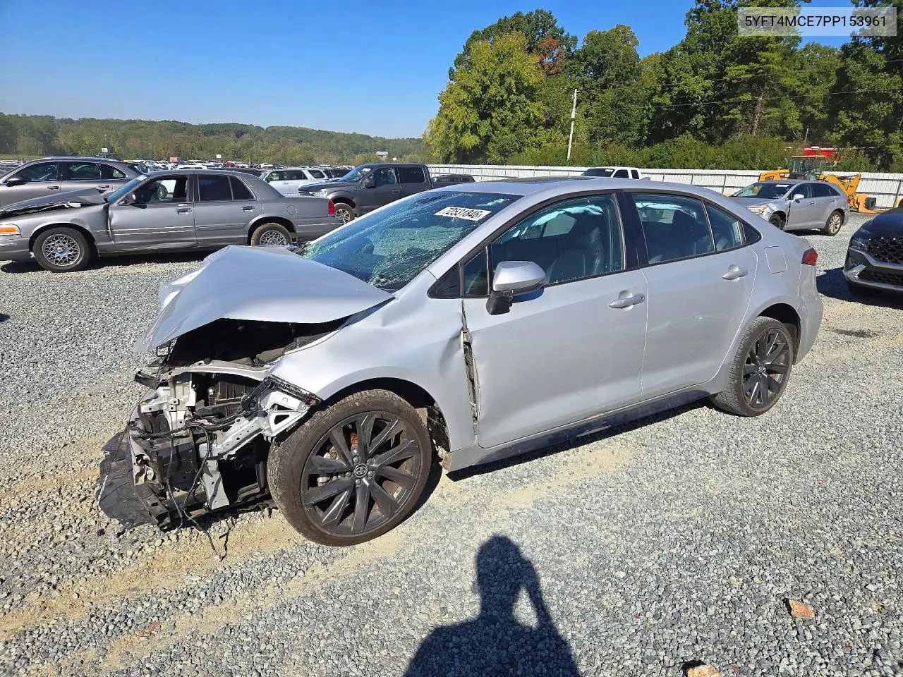 TOYOTA COROLLA 2023, VIN 5YFT4MCE7PP153961