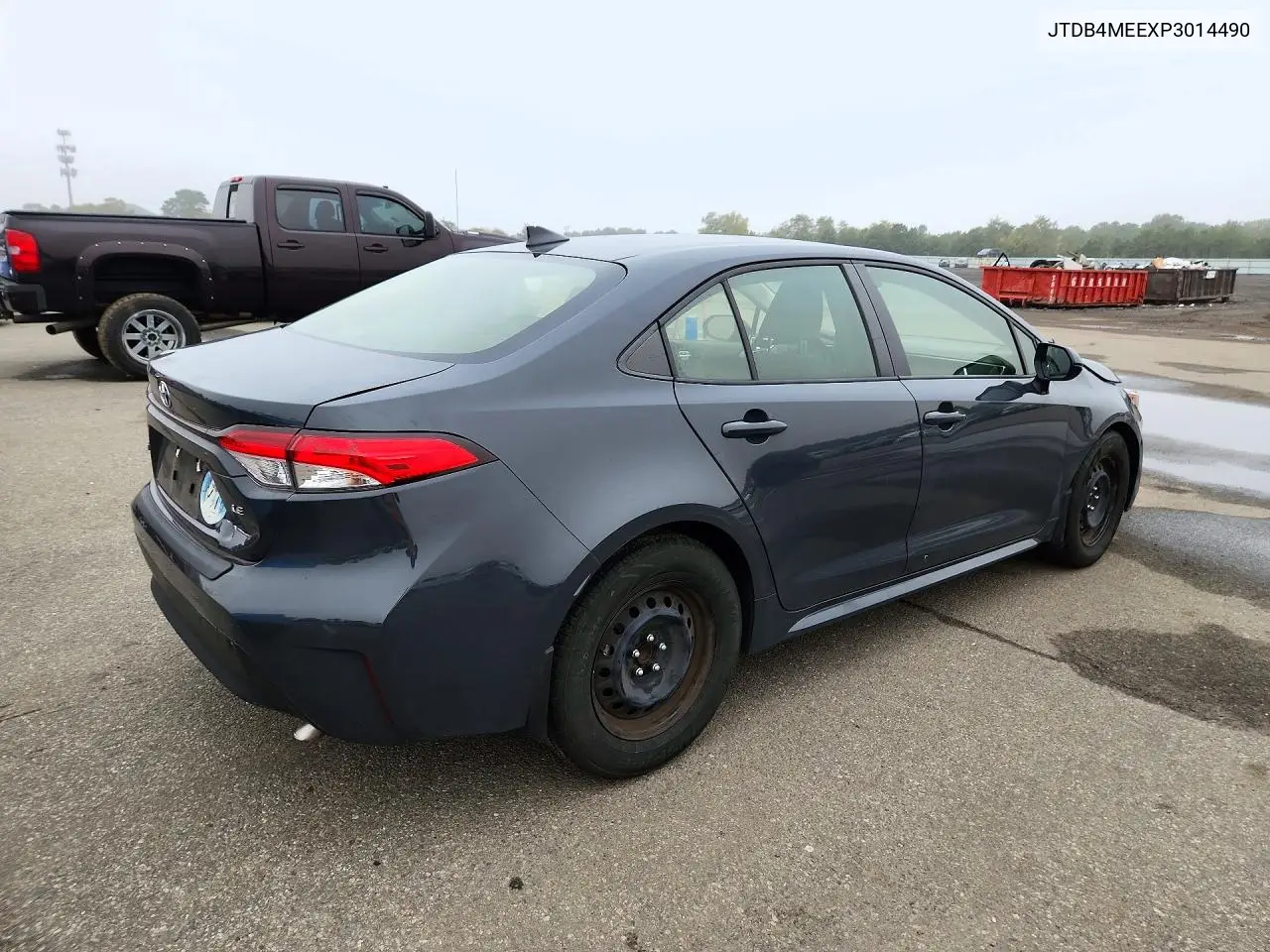 2023 TOYOTA COROLLA VIN JTDB4MEEXP3014490 — фото 3